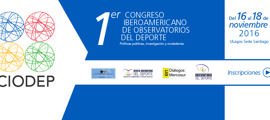 CIODEP: 1er Congreso Iberoamericano de Observatorios del Deporte